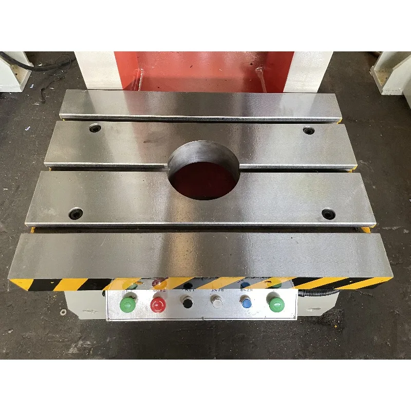 YWH21-160T High Speed Low Noise Hold Pressure C Frame Power Single Column Hole Punch Hydraulic Punching Machine