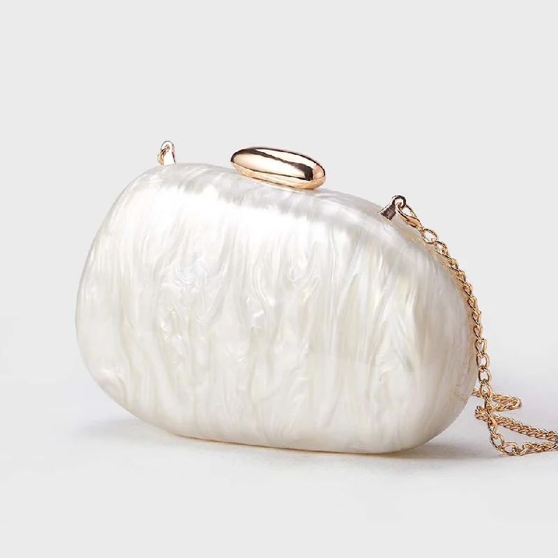 

Wedding Crossbody Bag Fashion Shaped Shell Acrylic Shoulder New Evening Party Clutch Luxury Bags Woman Famous Brands Wallet
