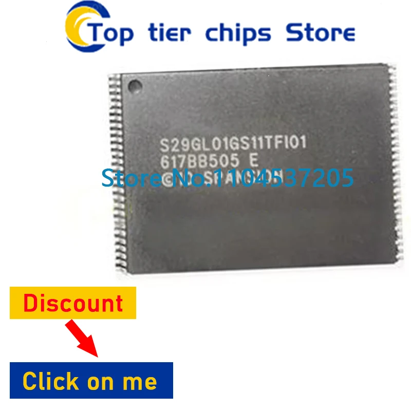 

1 шт./лот S29GL01GS11TFI01 56TSOP S29GL01 новый и оригинальный