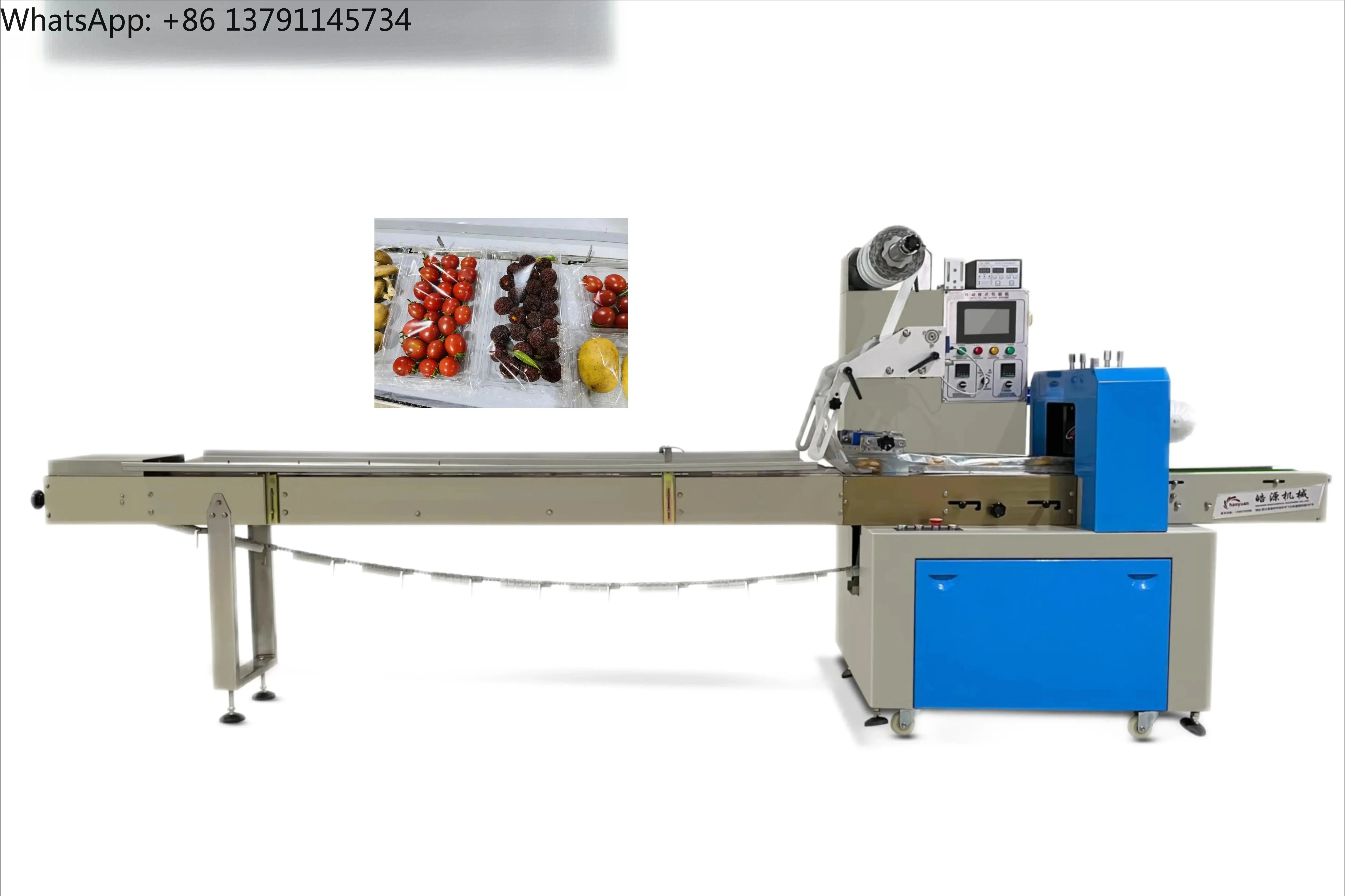 Automatic 2021 Pillow Fruit Lemon Drying and Packaging Machine Manufacturer, Food and Beverage Shop Plastic Electric
