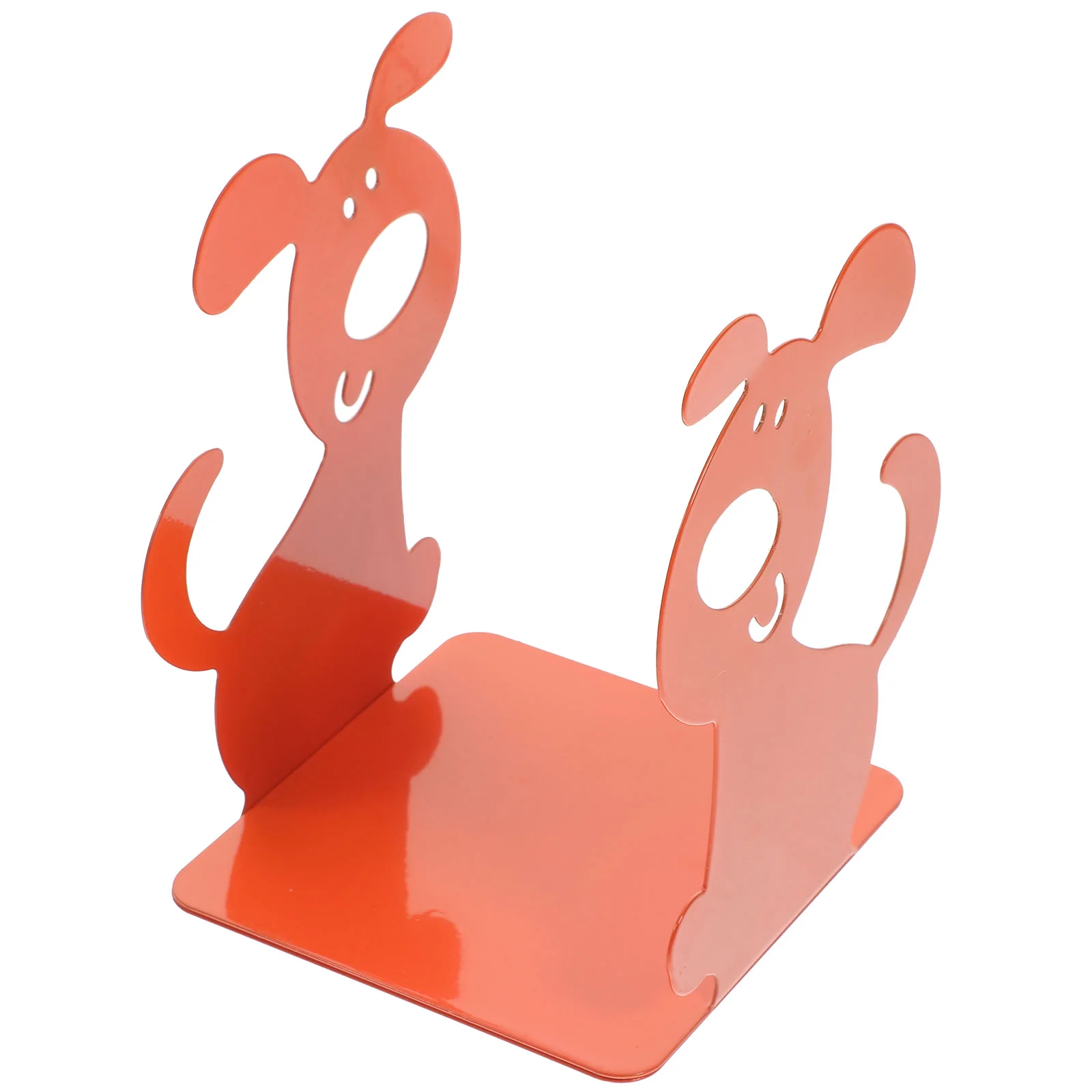 

2 Pcs Book Stand Bookend Set Delicate Bookends Metal Holder Books Accessories Iron Stopper for Shelves Organizer