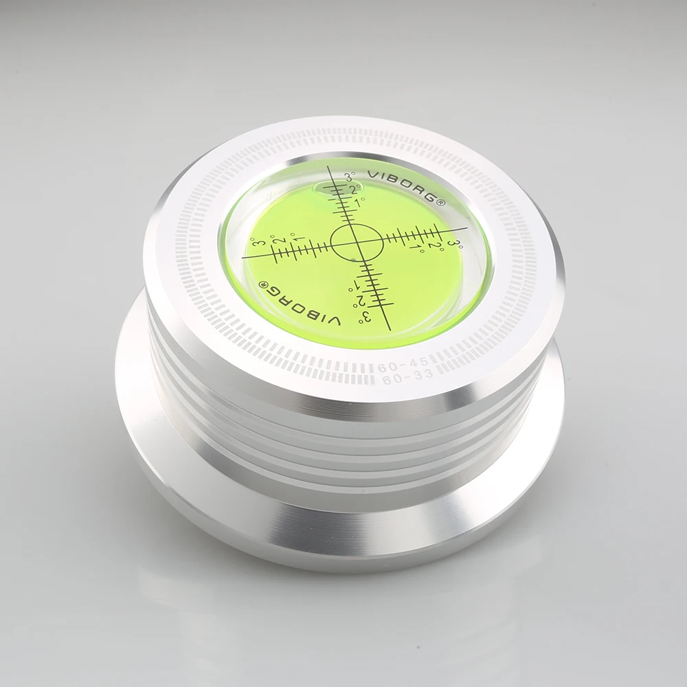 Viborg LP628S/G/B 60HZ plata 280g estabilizador de disco de peso de registro tocadiscos abrazadera de vinilo accesorios de Audio HiFi