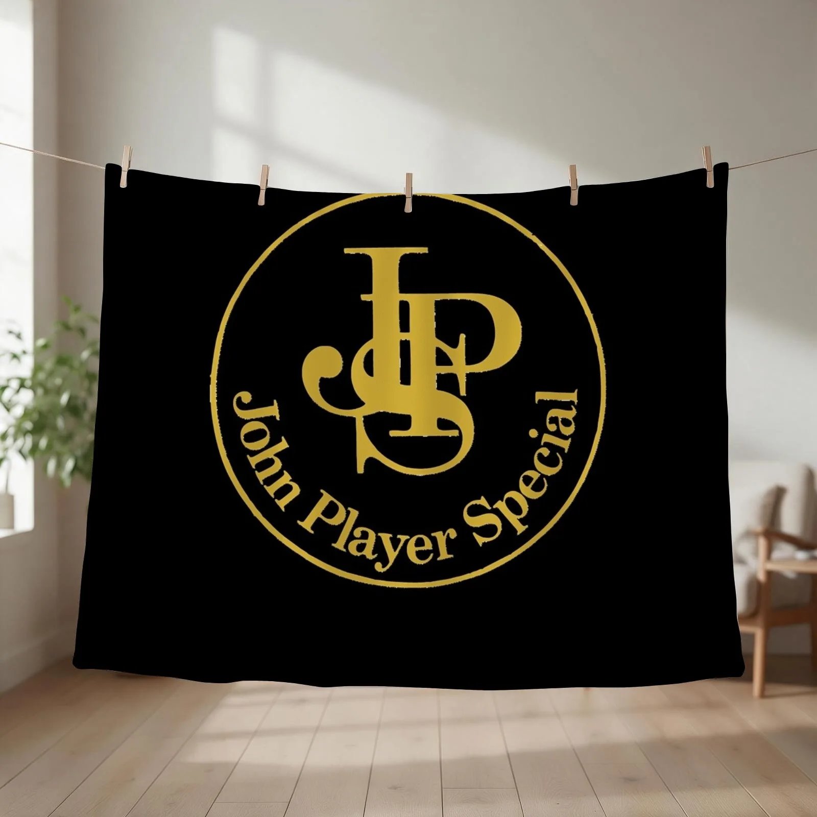 Best Seller JPS John Player Spacial Merchandise Throw Blanket couch cozy soft plush fuzzy picnic outdoor blanket