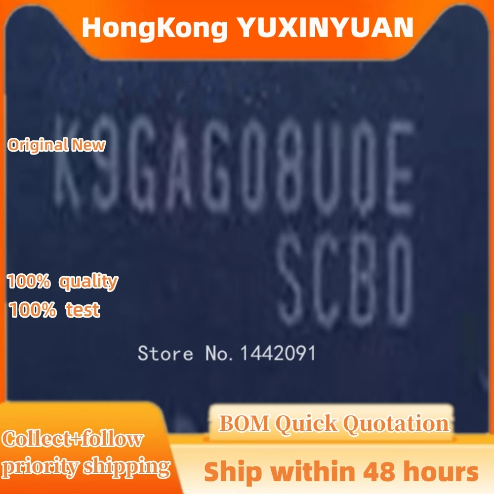 1PCS NEW K9GAG08UOE-SCBO K9GAG08U0E-SCB0 TSOP48  CHIPS IN STOCK