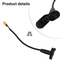 For Kukirin G2 PRO Electric Scooter Charging Port Easy Installation Component Interface for Optimal Performance
