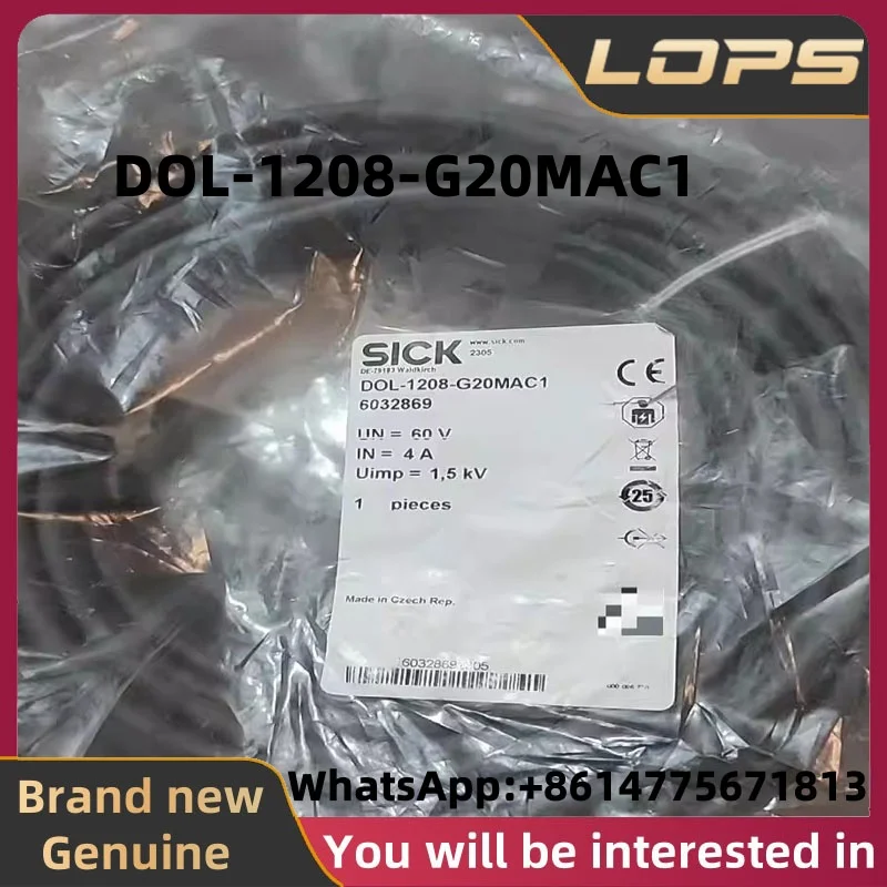 

Кабель для энкодера SICK DOL-1208-G20MAC1 6032869, новый, оригинальный, в наличии, добро пожаловать, свяжитесь с нами.