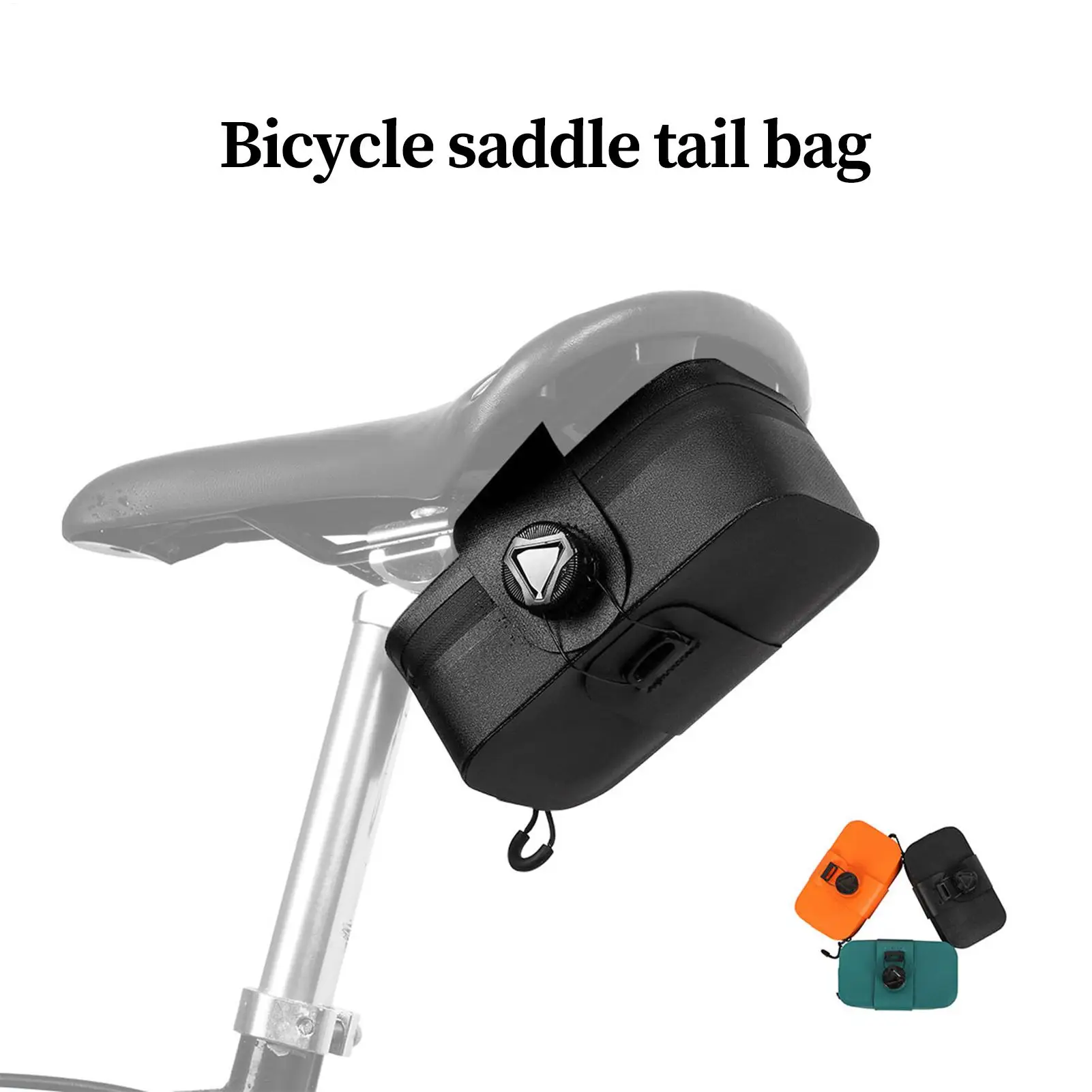 

new Bike Saddle Bag Waterproof Mountain Bike And Road Bike Bag Portable 0.5LMini Tail Bag Lightweight Bicycle Tail Bag
