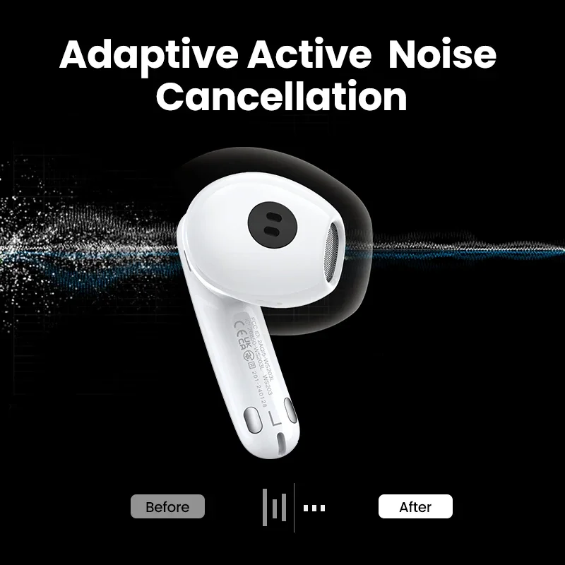 Brand New UGREEN Wireless Bluetooth Earphones Semi-Open ANC Adaptive Active Noise Cancelling Earbuds LDAC Hi-Res Audio