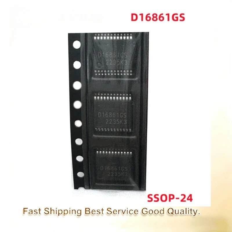 2pcs-5pcs/Lot Original D16861GS UPD16861GS SSSOP-24 Automotive ignition drive IC chip