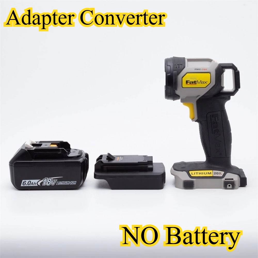 

For Makita 18V Lithium Battery Adapter Converter BL1830 To Black&Decke /Porter-Cable /Stanley Drill Power Tool Accessories