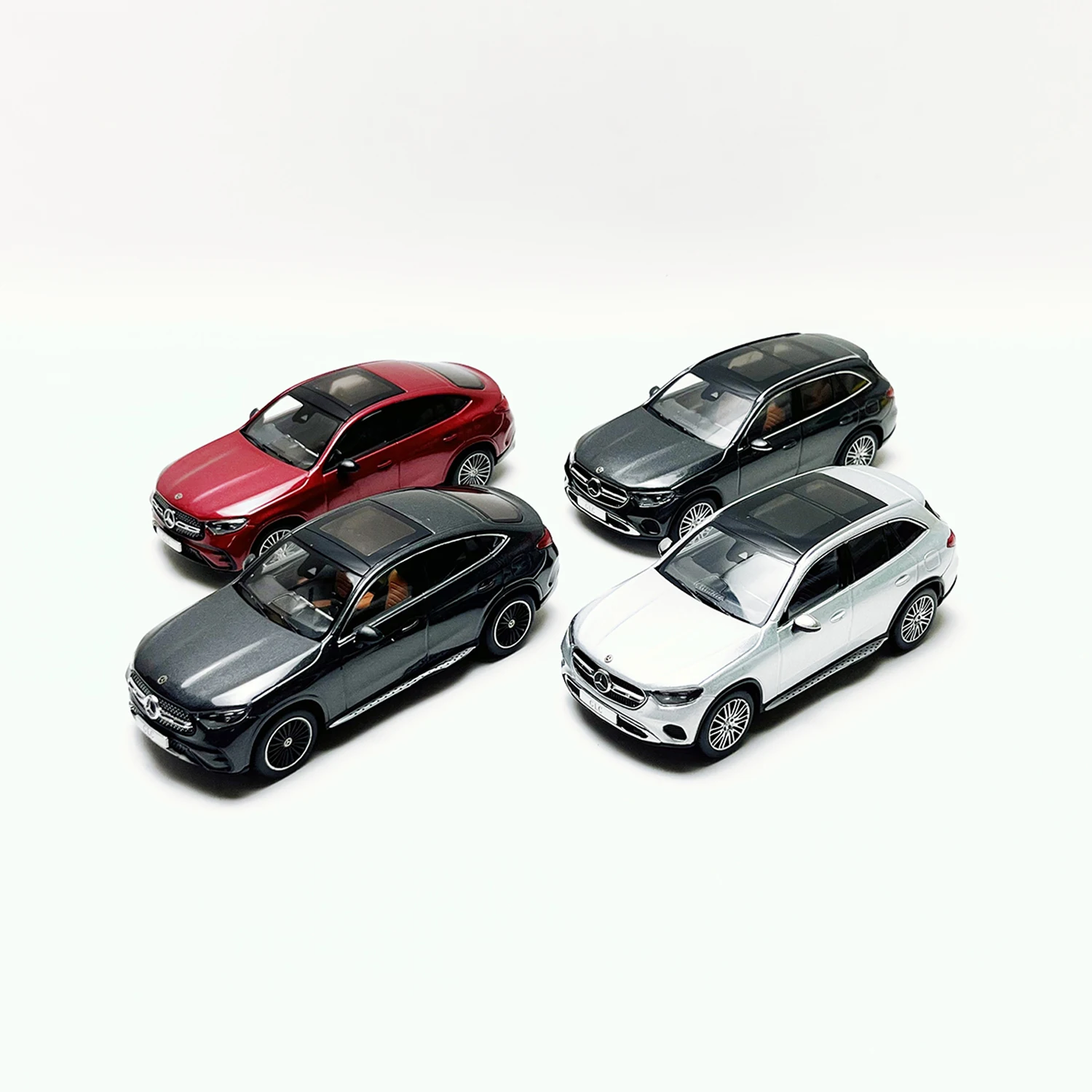 

IScale масштаб 1:43 литой под давлением сплав Mercedes GLC купе игрушки модель автомобиля классика подарки для взрослых сувенир коллекционные предметы статический дисплей