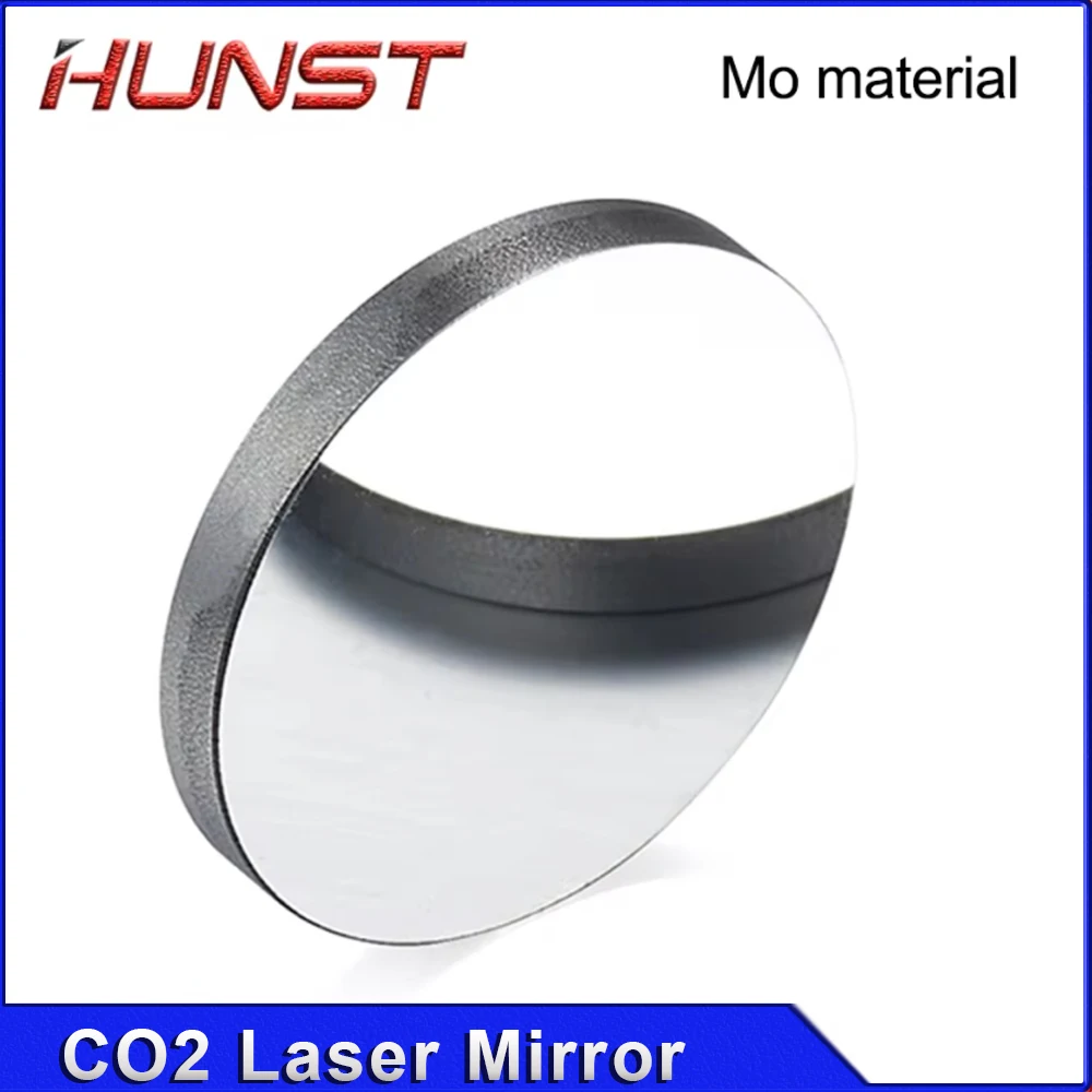 HUNST-Laser Reflective Molibdênio Lente, Gravação e Máquina de Corte, CO2, Espelho Mo, Diâmetro 20mm, 25mm, 30mm, 3 peças por lote