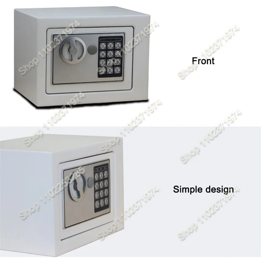 Electronic Digital Keypad Lock Safe Security Box for Home Office