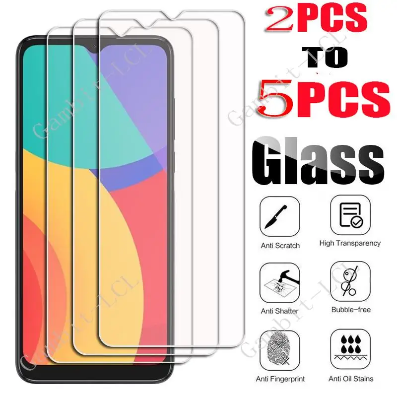 2 uds-5 uds para Alcatel 1B 2022 1 1V 1A 1L Pro 1S 2021 3H 3L 3X Plus 5H 5X 1SE 2020 Protector de pantalla cubierta de película de vidrio templado