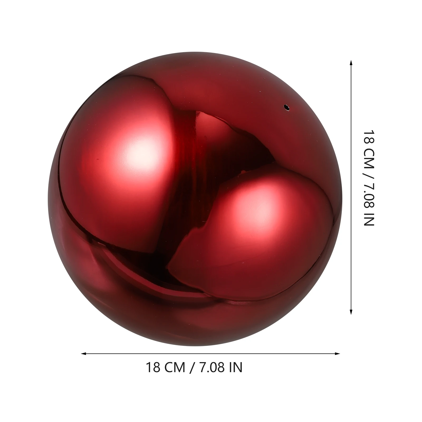 

Садовое зеркало для созерцания, светоотражающий шар, украшение для двора, скульптура из нержавеющей стали для отца