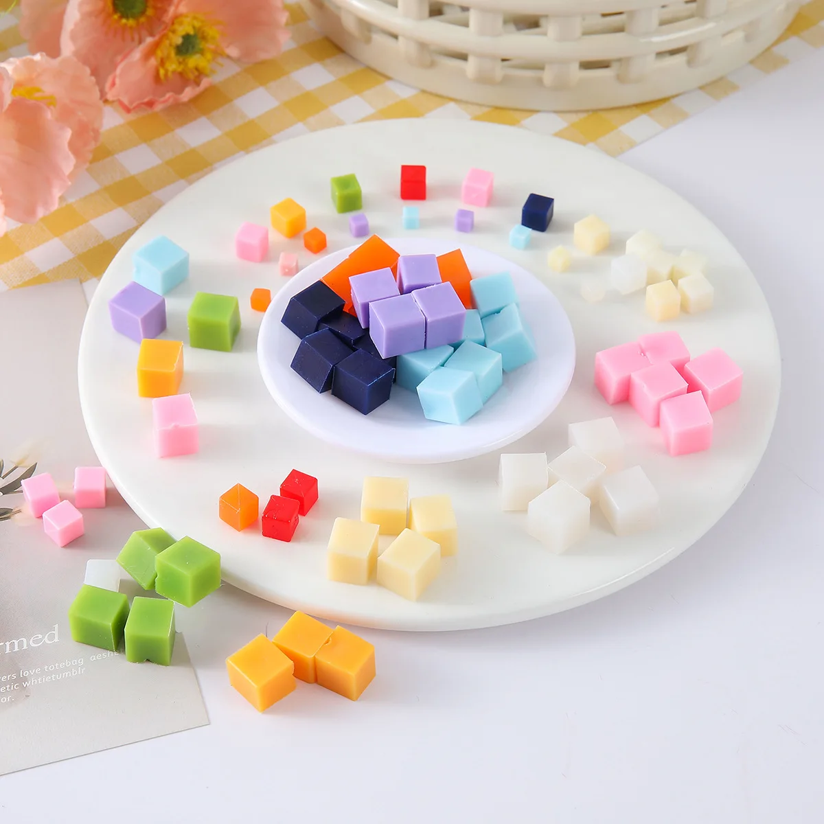 Geïmiteerde Fruitstukjes Kunstmatig Model IJs Decor Mini Kokos Appel Peer Mango Plakjes Dessert Winkel Rekwisieten 50 st/partij