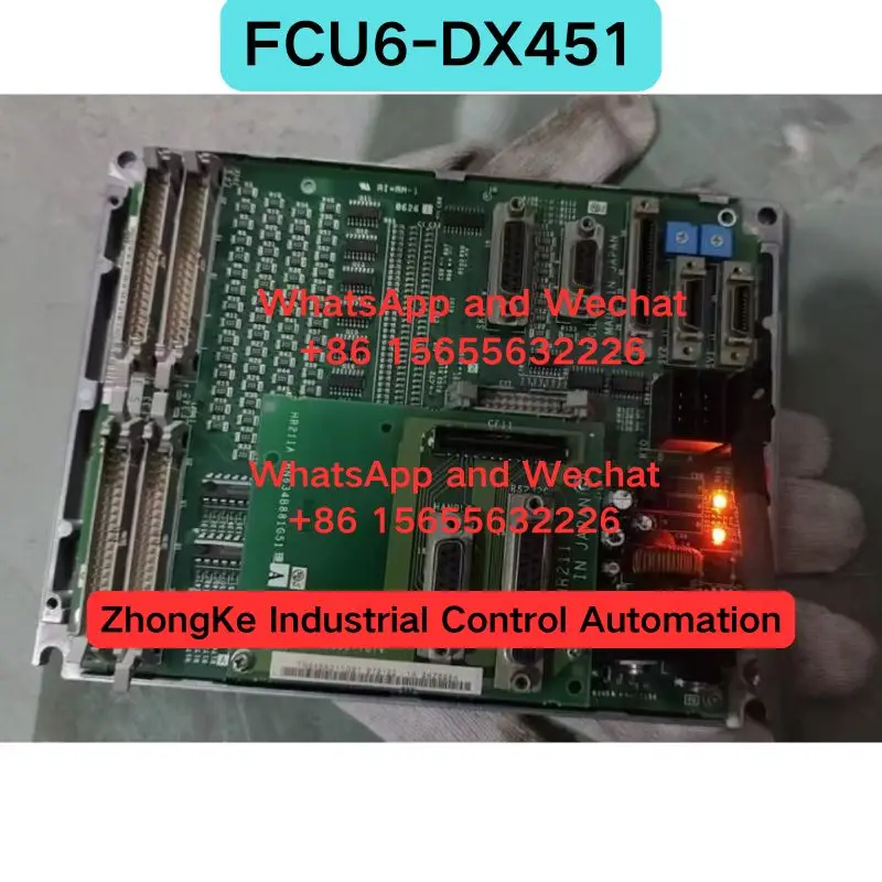 Used OEM disassembled parts FCU6-DX451 IO board Functional test OK Fast delivery