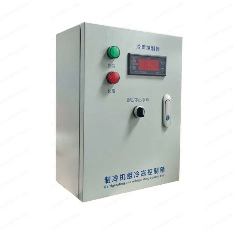 380V Cold Storage Temp Control Box – Microcomputer Defrost & Phase Protector for Freezer Room