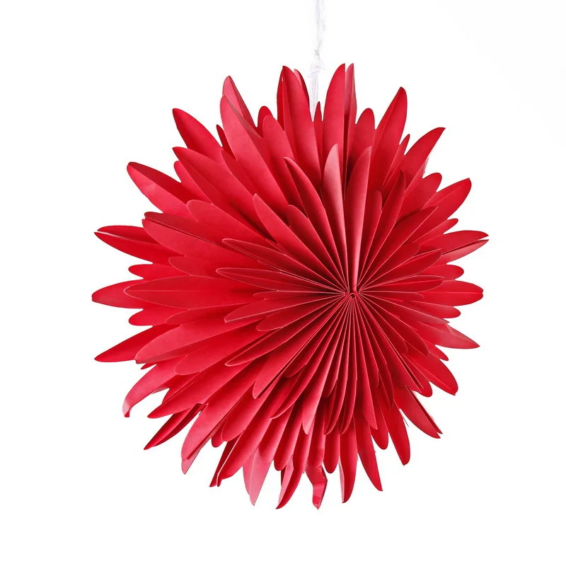 

Lh white three-dimensional double-layer paper flower 3D foldable wedding birthday arrangement home decoration