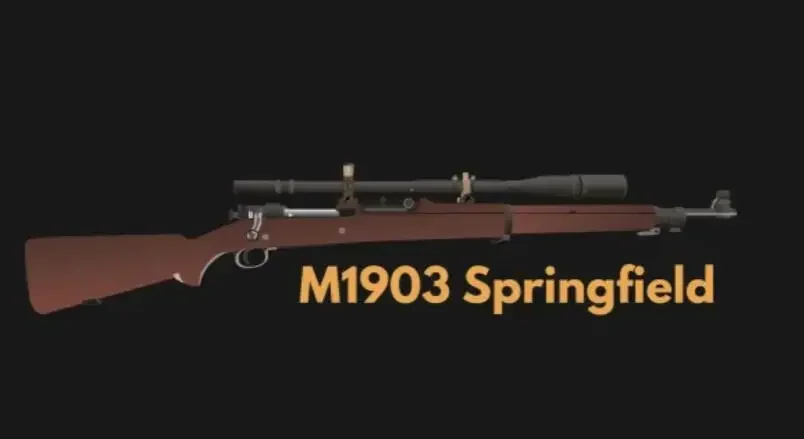 

M1903 Springfield Sniper Rifle Men T-Shirt Short Sleeve Casual 100% Cotton O-Neck Summer Shirts