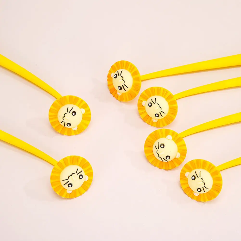 

10Pcs Gel Ink Pens Lion Writing Pen Cartoon Novelty Smooth Writing Stationery Office School Fun Decorative Gel Pens