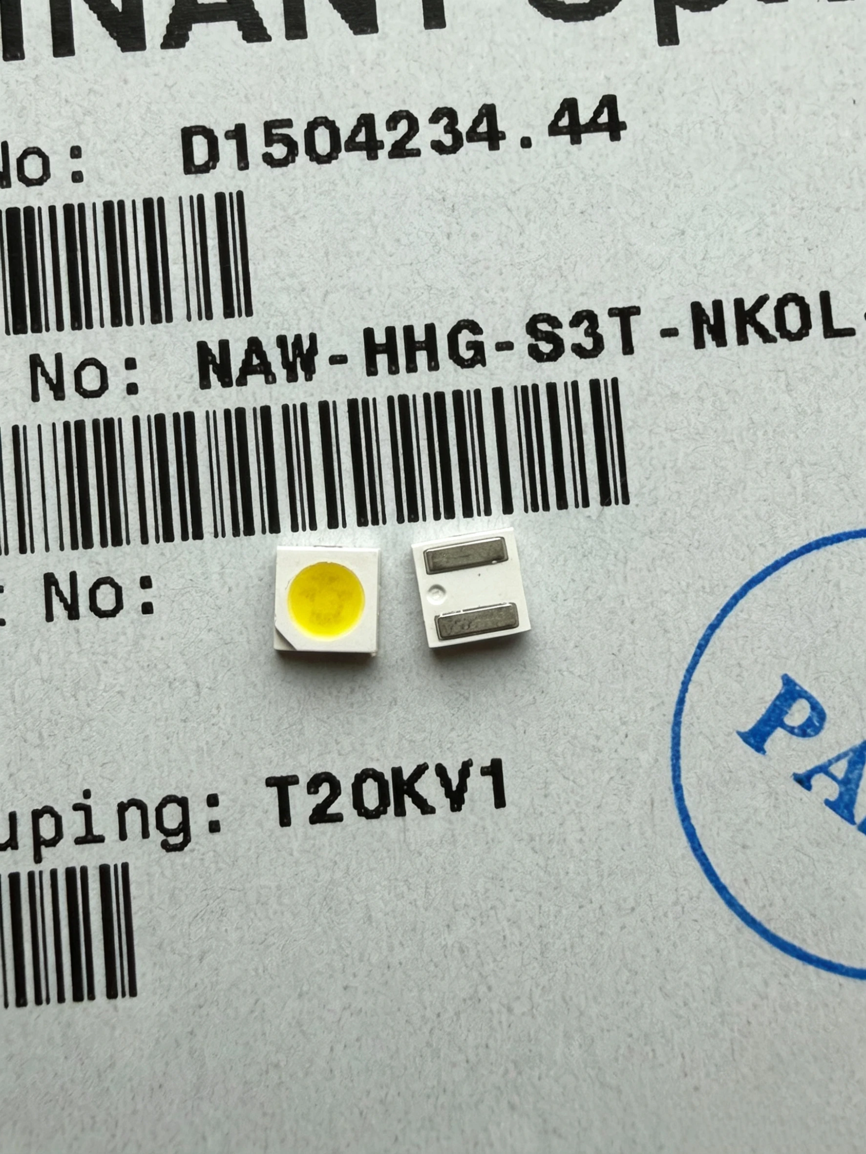 For unified bright car gauge 3535 white light LED lamp beads NAW-HHG
