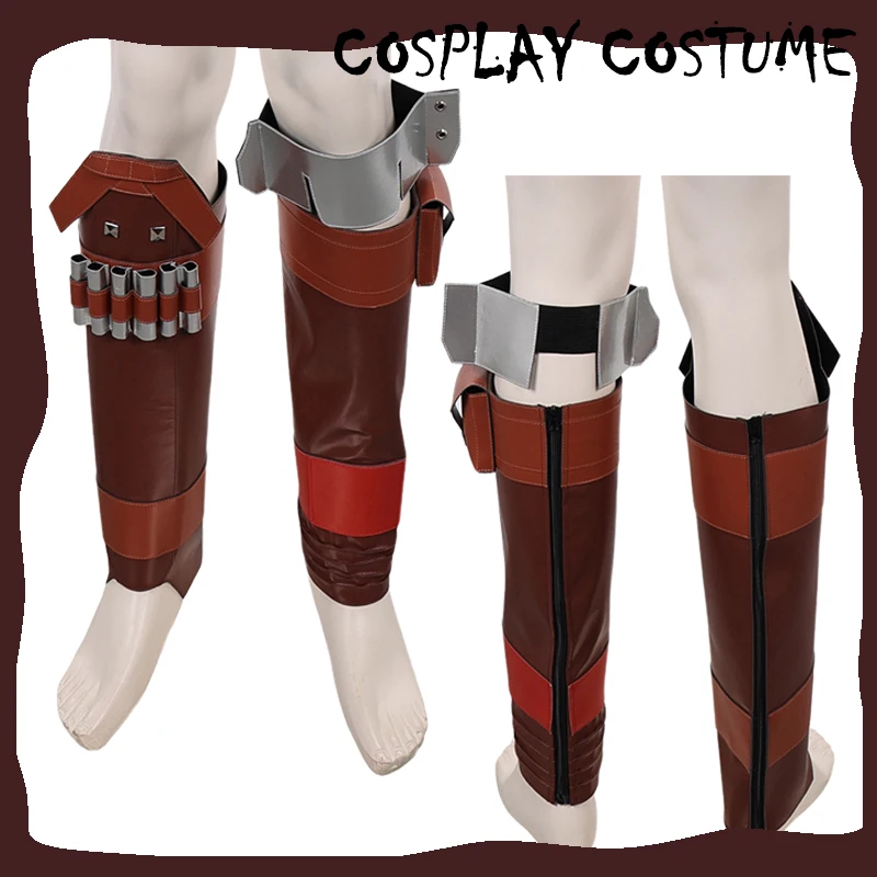 

Disguise Din Djarin TV Bounty Hunter Shin Guard Knee Pad Cosplay Leg Protector Costume Accessories Props Halloween Carnival