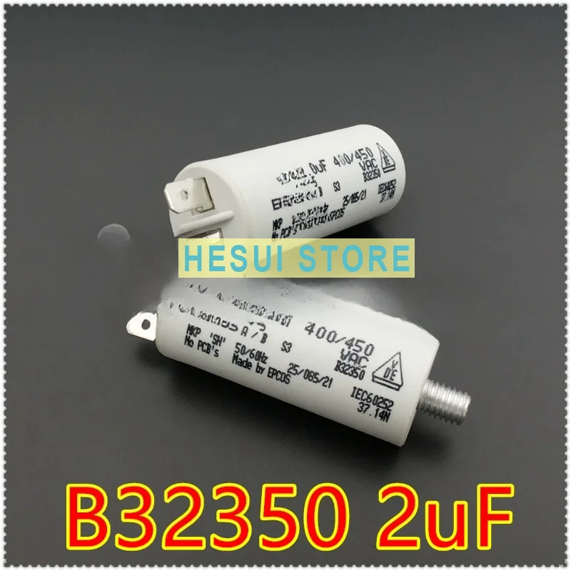 EPCOS B32350 2uF 400/450VAC fan motor start-up capacitor