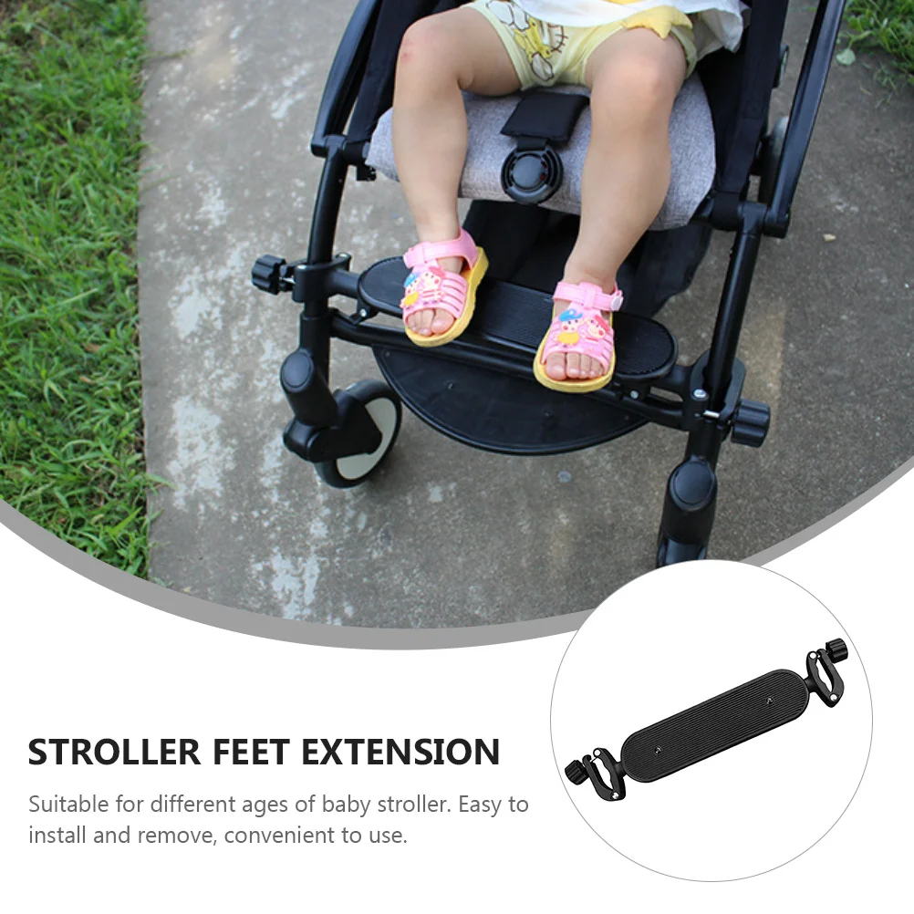 Stroller Pedal Wagon Footboard Feet Extension Baby Cart Footrest Support Travel