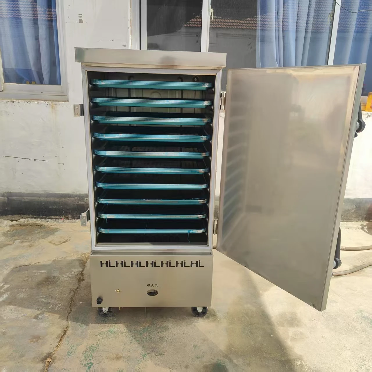 tainless Steel Steamer Rice Cooker Machine Factory Supply Industrial Steamer Cabinet Vegetables Siopao Rice Steamer S