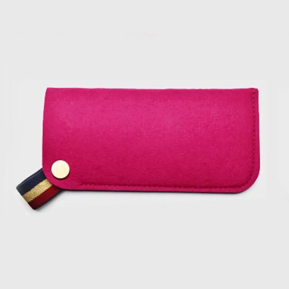 Soft Phone Bag Accessories Portable Sunglasses Felt Cloth Glasses Box Glasses Bags Sunglasses Bag Glasses Storage