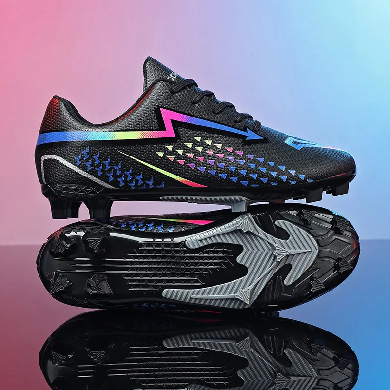 Zapatos de fútbol para hombre de alta calidad, botines de fútbol ultraligeros para césped artificial, zapatillas de entrenamiento, botas de fútbol, Chuteira Campo 35-45