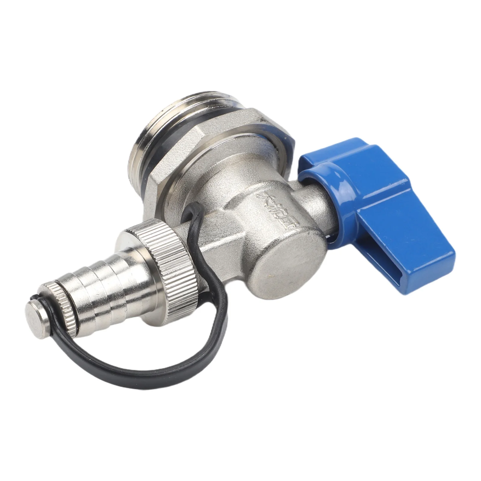 Brass Radiator Drain Valve Floor Heating Water Separator Drain Valve Quick Cleaning Thickened Explosion-Proof Home Improvement