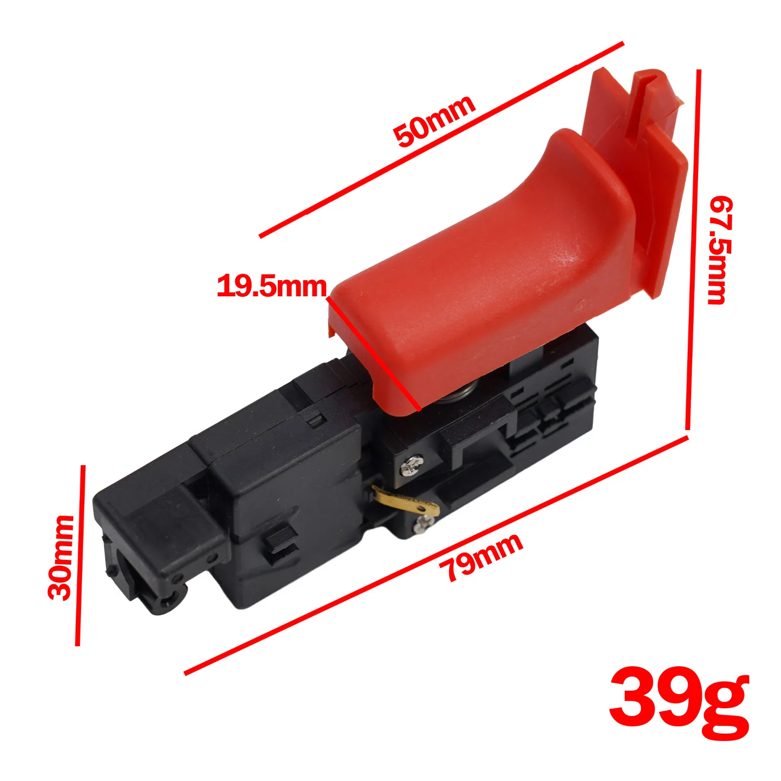 Speed Control Switch Plastic For Bosch GSB13RE GSB16RE Drill Speed Control Switches Adjustable Power Tool Parts