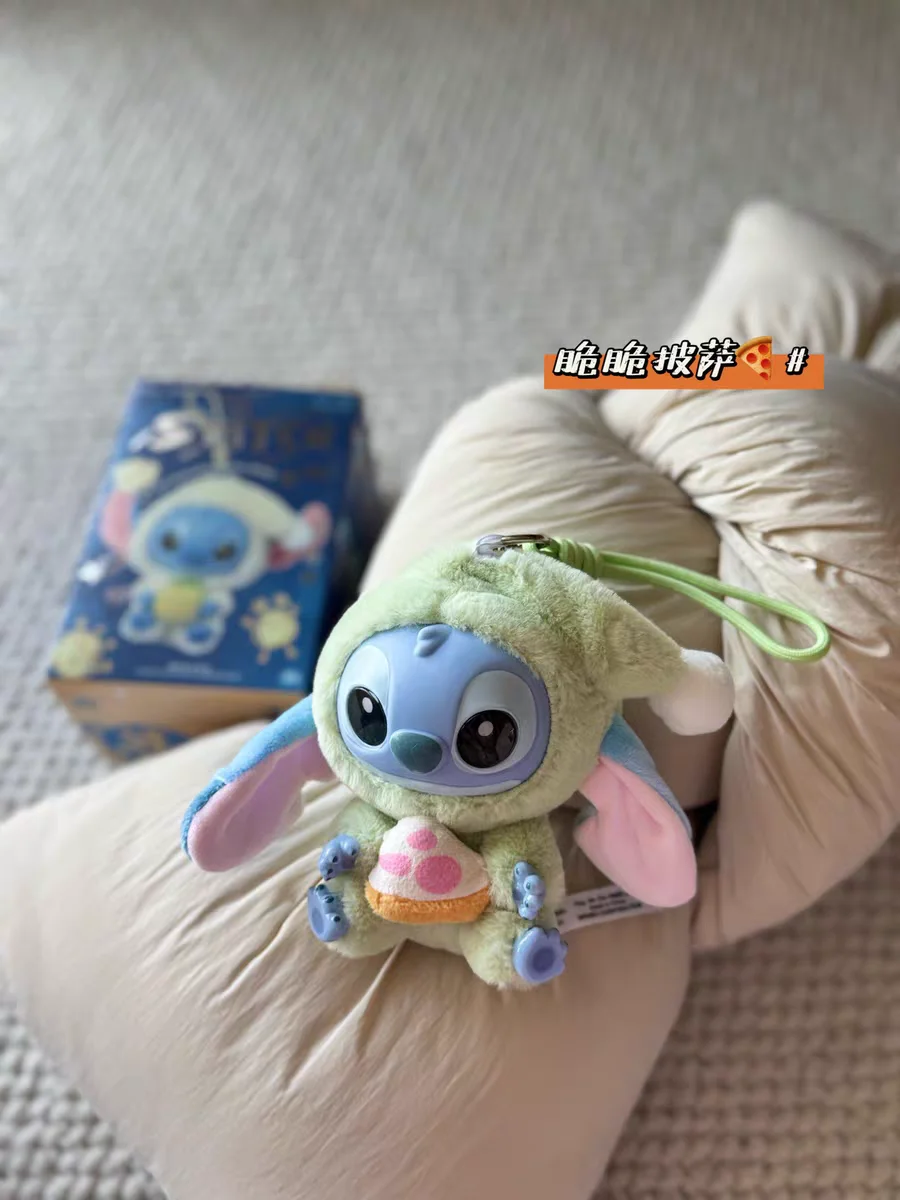 

Stitch Eat Something Before Sleep Series Blind Box Plush Dolls Pendant Cute Doll Ornament Mystery Box SurpriseSeries of Couple