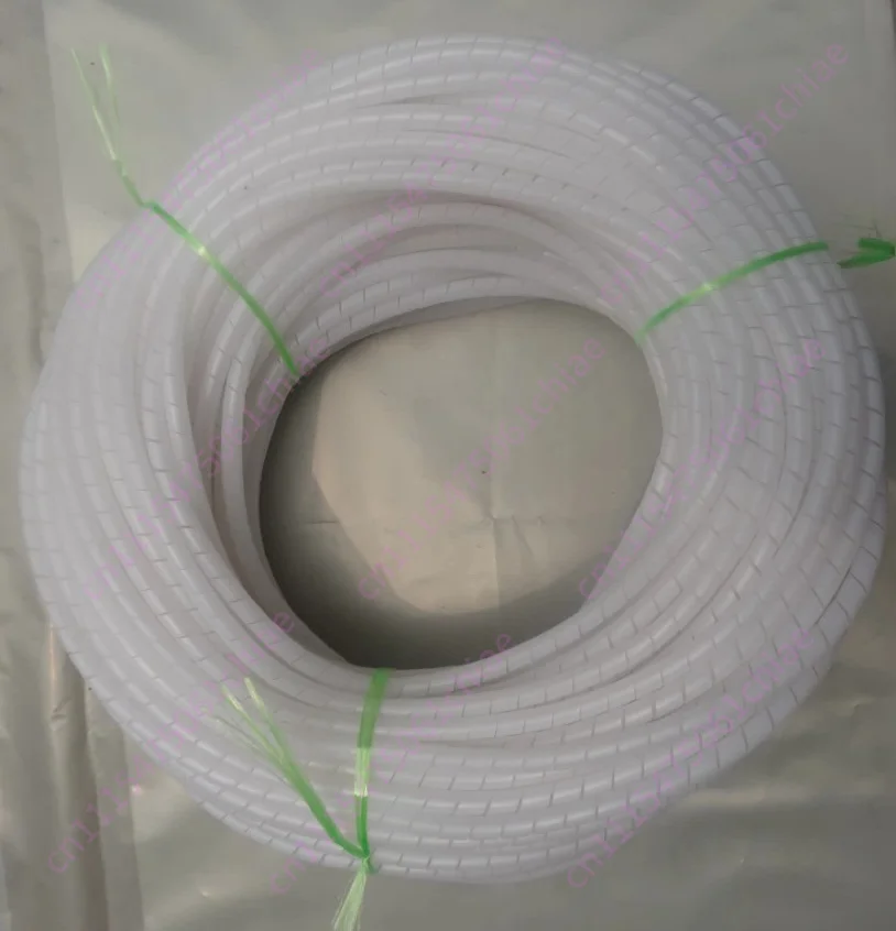 100m/lot PE Tube for RTM Vacuum Infusion Spiral Tube Wrapping Cable Casing Cable Winding Pipe