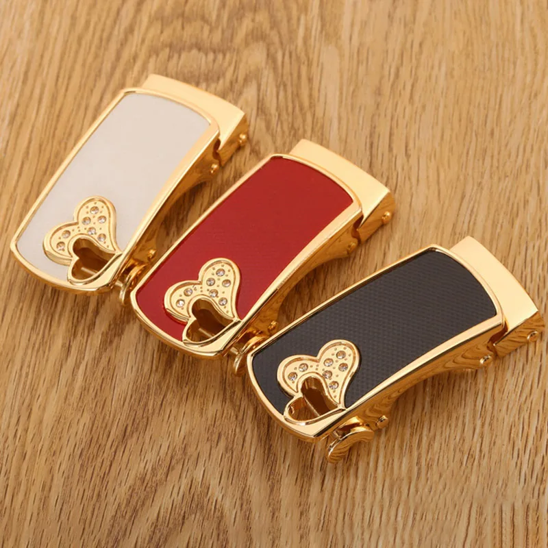 New Korean Version High-Quality Men's And Women's Inner Diameter Width 2.5cm 3.0cm Automatic Buckle Business Travel Without Belt