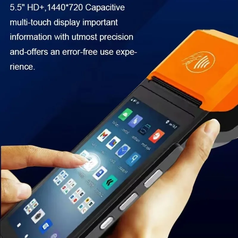 

2025/H5 H8C H10 Android 13 8-Core 4G NFC Handheld Pos Machine Cash Register Mobile Pos Terminal For Restaurant Software Pos Syst
