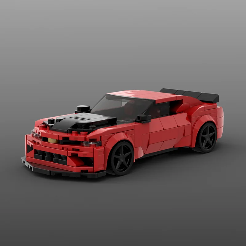 

Конструктор MOC SS 1LE Speed Champion: Классическая модель гоночного автомобиля, игрушка-подарок для детей, рождественский подарок, технические строительные блоки