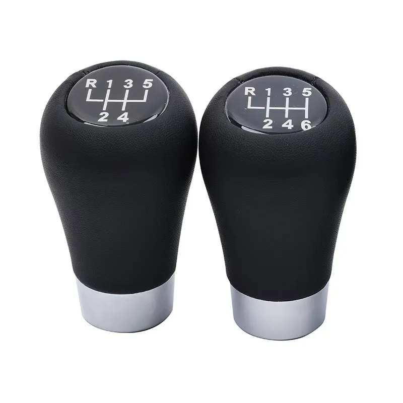 5 or 6 Speed Leather Manual Gear Shift Knob Shifter Stick Lever for BMW 1 3 5 6 Series E30 E34 E36 E39 E46 E60 E87 E90 E91 E92