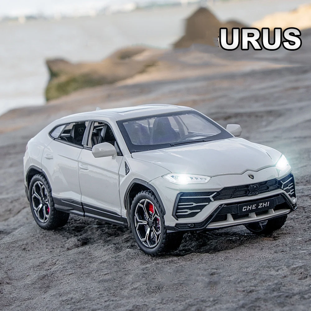 

1:24 Lambor URUS Sian FKP37 Alloy Sports Cars Toys Models Diecasts Off-Road Vehicles Car Model Simulation Sound Light Kids Gifts