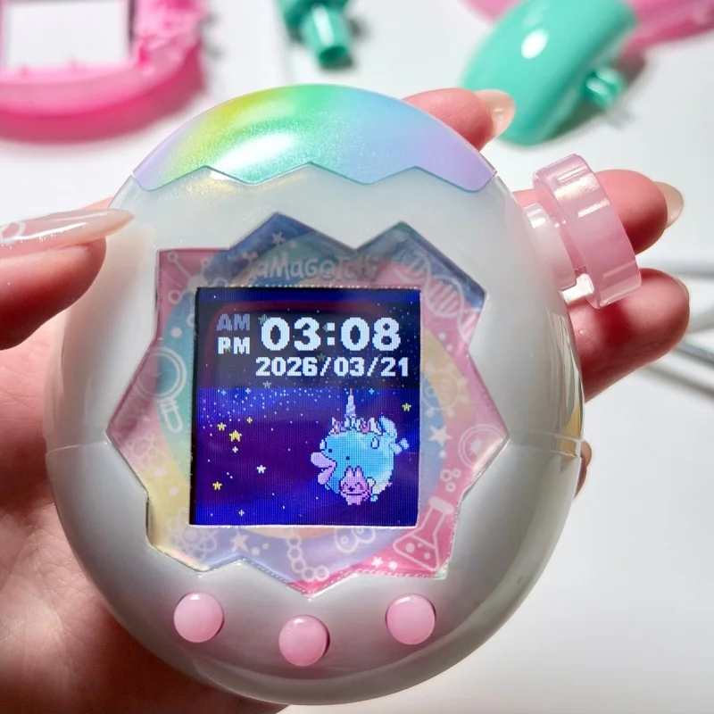 Tamagotchi Paradise - Carcasas transparentes de repuesto, funda protectora para máquina de mascotas virtuales Ap000 Ap001, para fanáticos de Tamagotchi