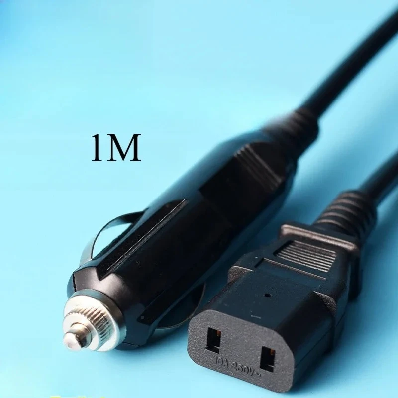 

12V 24V 1M Car Rice Cooker Power Cord Cigarette Lighter Cable Female Socket Plug Accessories