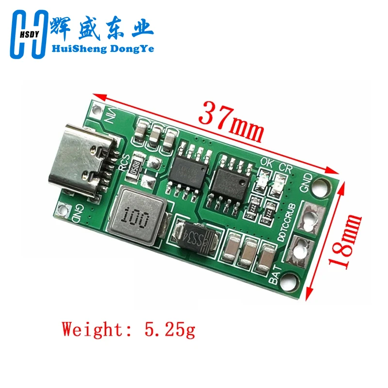 Multi-Cell 2S 3S 4S Type-C To 8.4V 12.6V 16.8V Step-Up Boost LiPo Polymer Li-Ion Charger 7.4V 11.1V 14.8V 18650 Lithium Battery