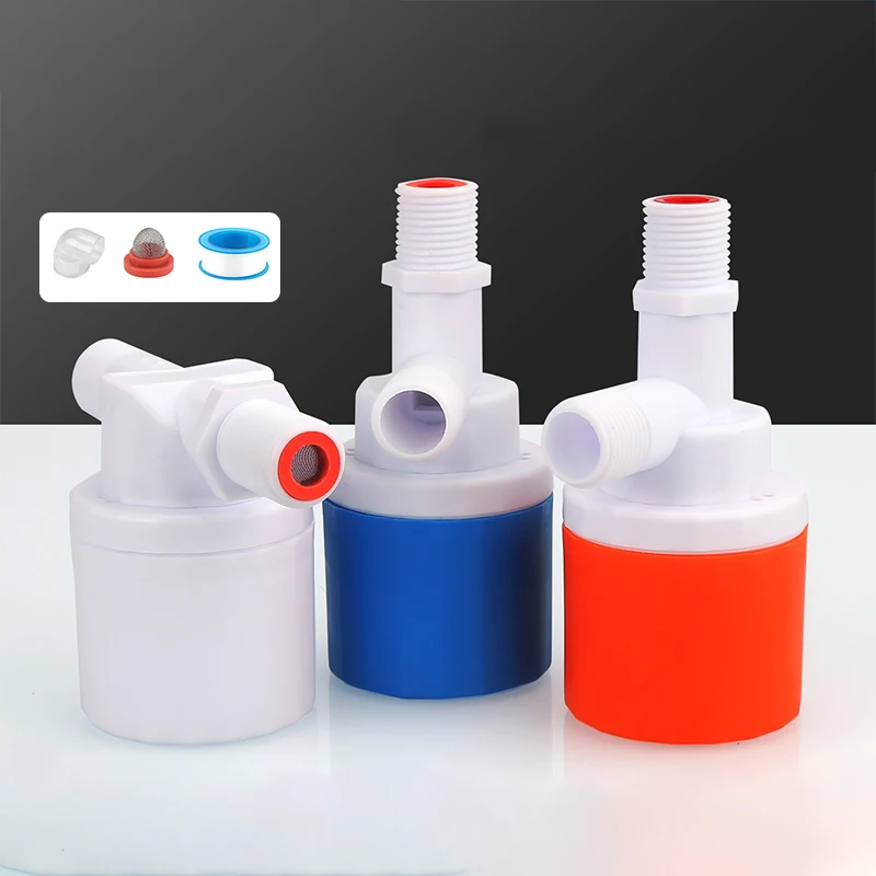 

Автоматический клапан регулирования уровня воды 1/2 дюйма 3/4 дюйма 1 дюйм — поплавковый клапан для резервуаров для хранения, бассейнов и башней, автоматическое отключение