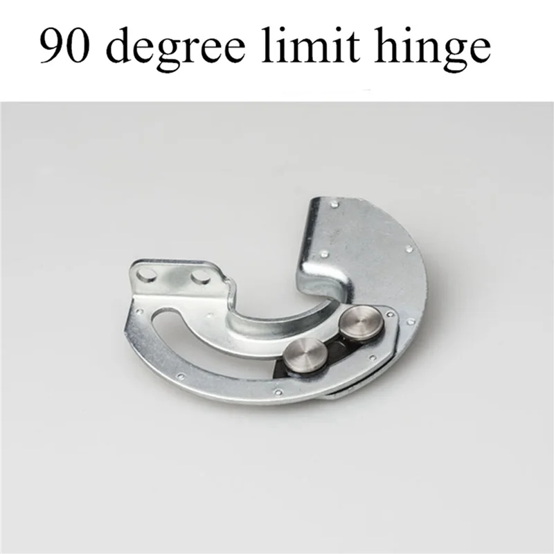 【Superdeals】6X  90 Degree Hinge Industrial Equipment Cabinet Door Carbon Sliding Limit Hinge Fixed Furniture Hardware Hing