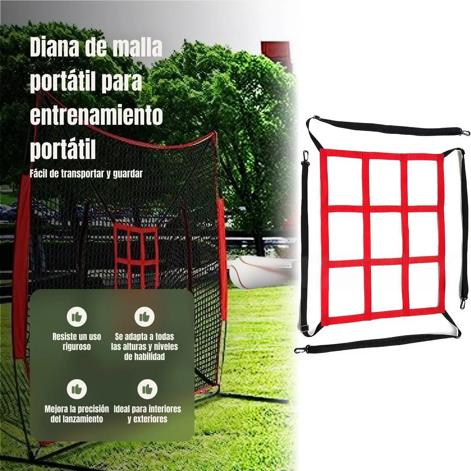 شبكة تدريب الهدف بسهولة إعداد شبكة إطار تدريب كرة القدم لضرب الضرب والتدريب على دقة 9 جيوب