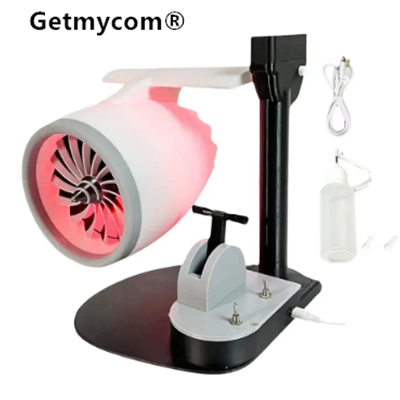 Turbo Engine Shape Fan USB 2 In 1 Innovative Adjustable Speed Turbo Desktop Fan with Humidifier