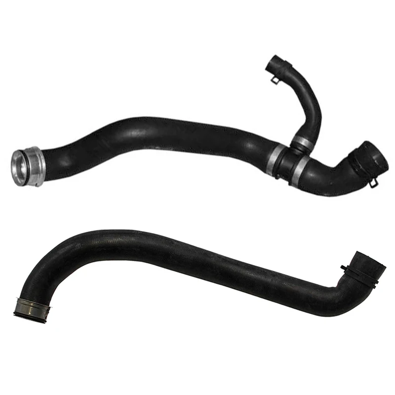 Car Radiator Hose Kit 2 Pcs Upper + Lower Coolant Water Line For Mercedes Benz W164 ML-350 1645010482 / 1645010582