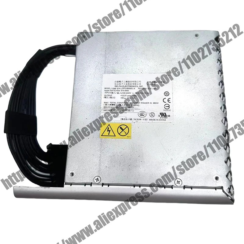 DPS-980BB-2 FS8001 A1289 614-0435 DPS-980BB 980W 661-5011 614-0436 614-0454 Power  Second-Hand